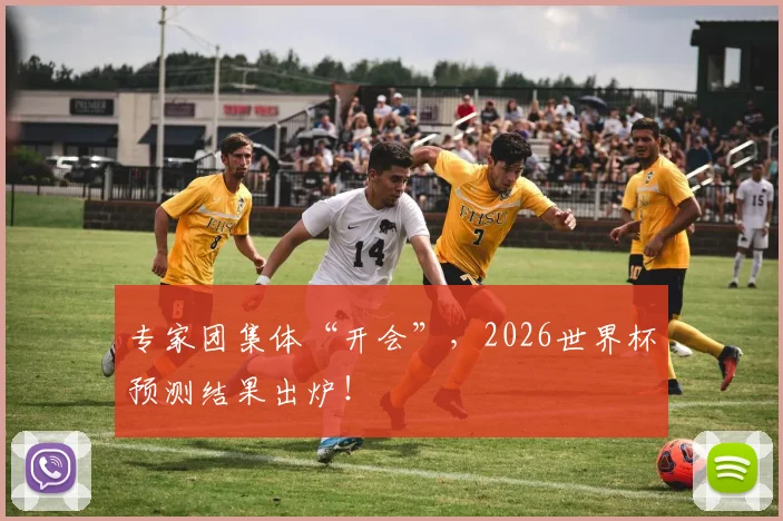 专家团集体“开会”,2026世界杯预测结果出炉!